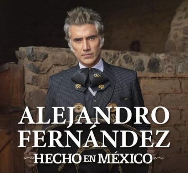 Alejandro Fernández realizará una gira internacional tras publicar el disco 'Hecho en México'