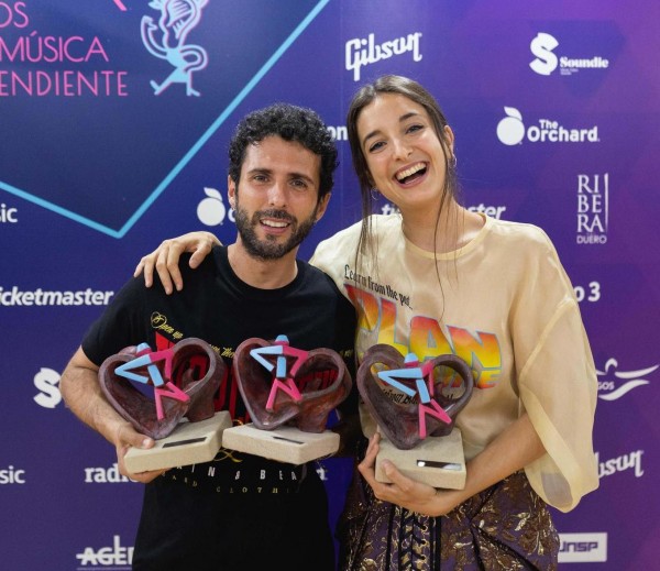 El dúo Delaporte triunfa en los Premios MIN 2021 entregados ayer en Burgos