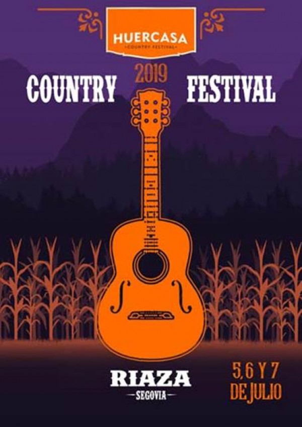 El Huercasa Country Festival ya tiene afiche para su edición 2019