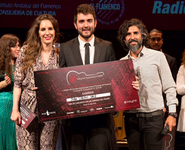 El saxofonista Juan Diego Sáez gana el primer Volapié Flamenco Tour