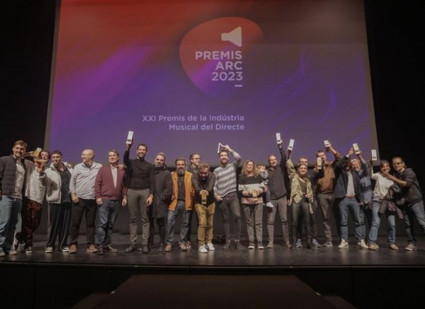 Entregados los Premios Arc de la industria musical catalana del directo