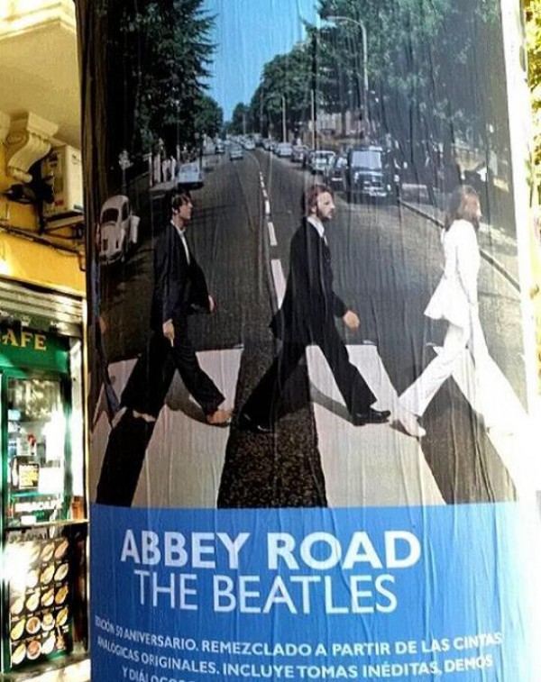 La edición del 50.º aniversario del 'Abbey Road' encabeza las listas de ventas españolas