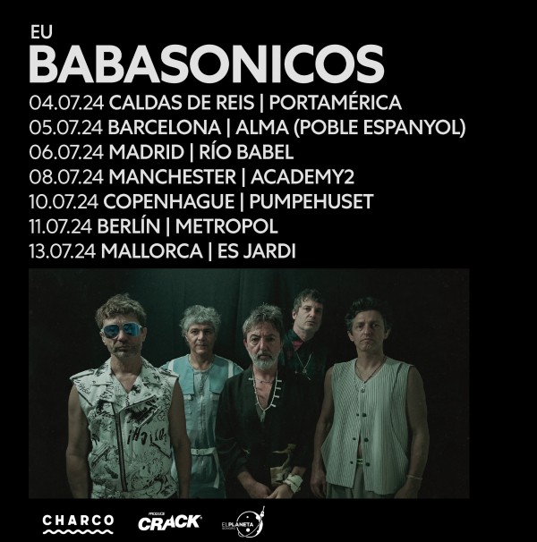 La gira europea de los argentinos Babasónicos incluirá Mallorca, Berlín y Copenhague