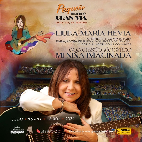 Liuba María Hevia presenta en disco y en directo 'Mi niña imaginada' 