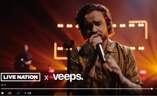 Live Nation compra la plataforma de conciertos en streaming de pago Veeps 