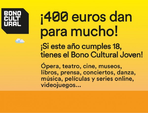 Los nacidos en 2005 pueden solicitar el Bono Cultural Joven 2023 desde este 13 de junio