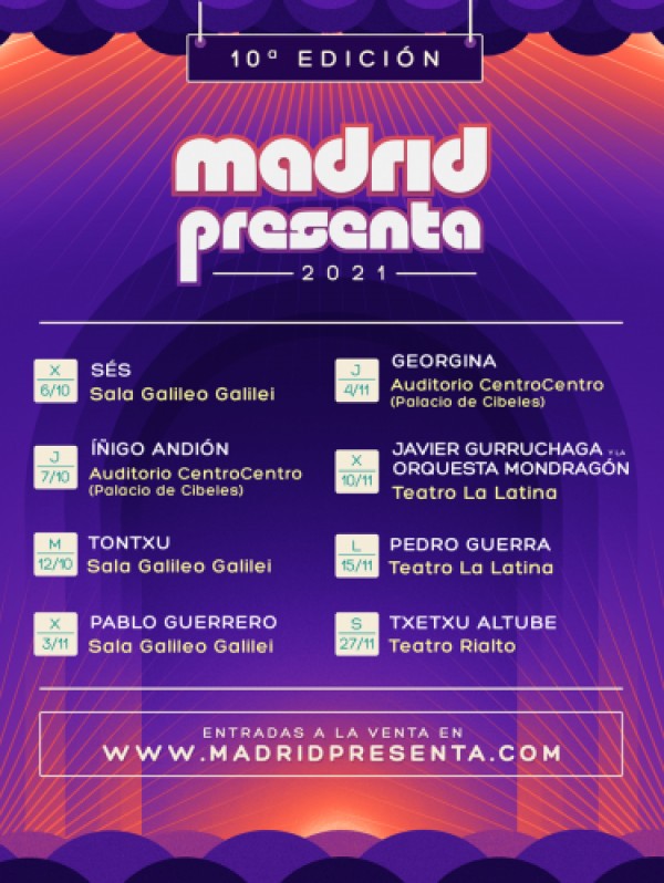 Madrid Presenta realizará su 10.ª edición en octubre y noviembre