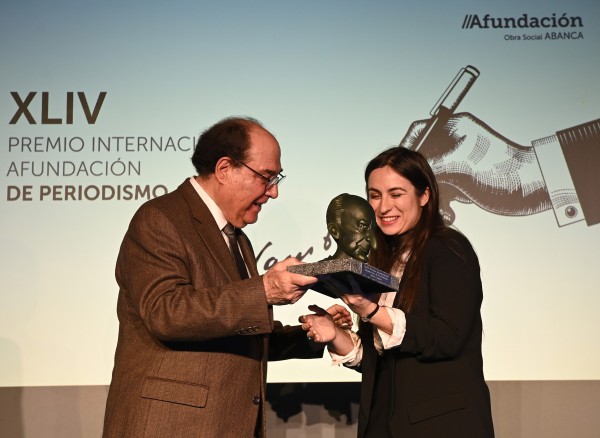 María Sánchez gana la 44.ª edición del Premio Afundación de Periodismo Julio Camba