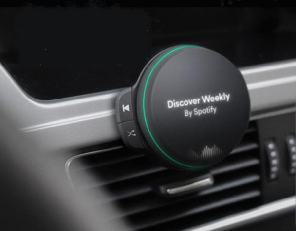 Spotify presentará un altavoz para automóviles el 24 de abril