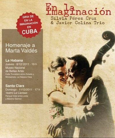 Sílvia Pérez Cruz & Javier Colina trío homenajean en Cuba a Marta Valdés