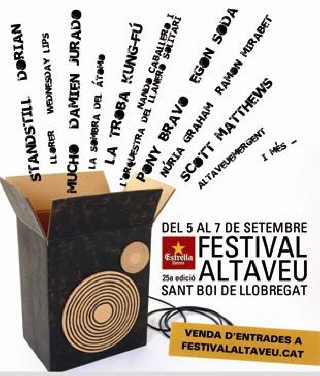 Llega la 25ª edición del Festival Altaveu 
