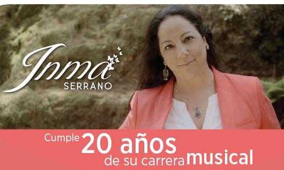 Inma Serrano prepara un disco para celebrar sus 20 años de profesión 